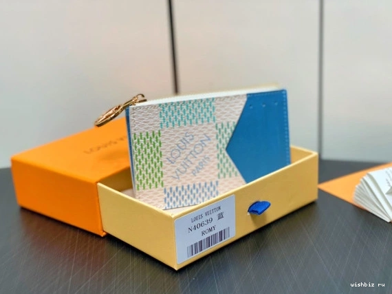 WIS Holder-12*8*0.8cm VUITTON Romy Card LOUIS 0207